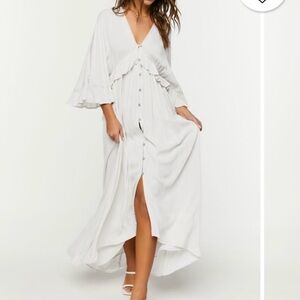 Forever 21 White Maxi Dress